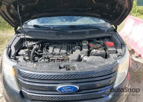 2015 Ford Police Interceptor из США, поврежденный, VIN 1FM5K8AR0FGC68568